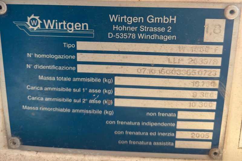 OmecoHub - Immagine WIRTGEN W1000F